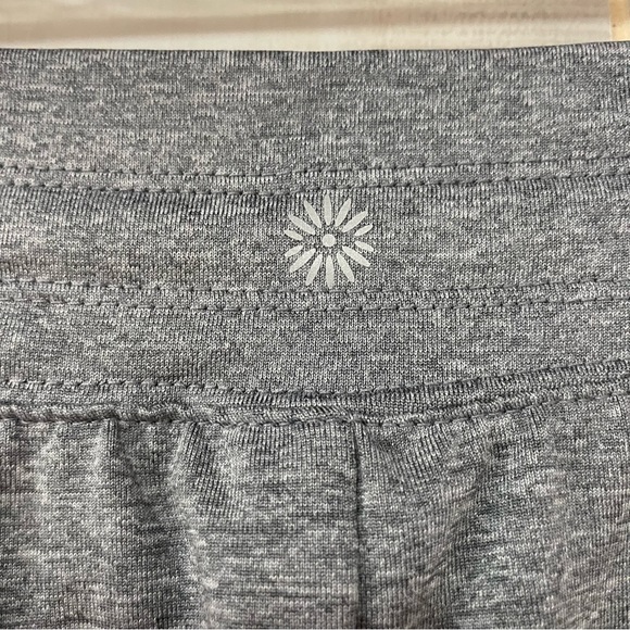 Tangerine Gray Athletic Drawstring Pocket Skorts Sz S - Picture 4 of 9